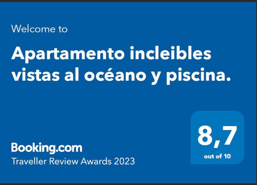 Apartamento Incleibles Vistas Al Oceano Y Piscina. Acantilado de los Gigantes Eksteriør bilde