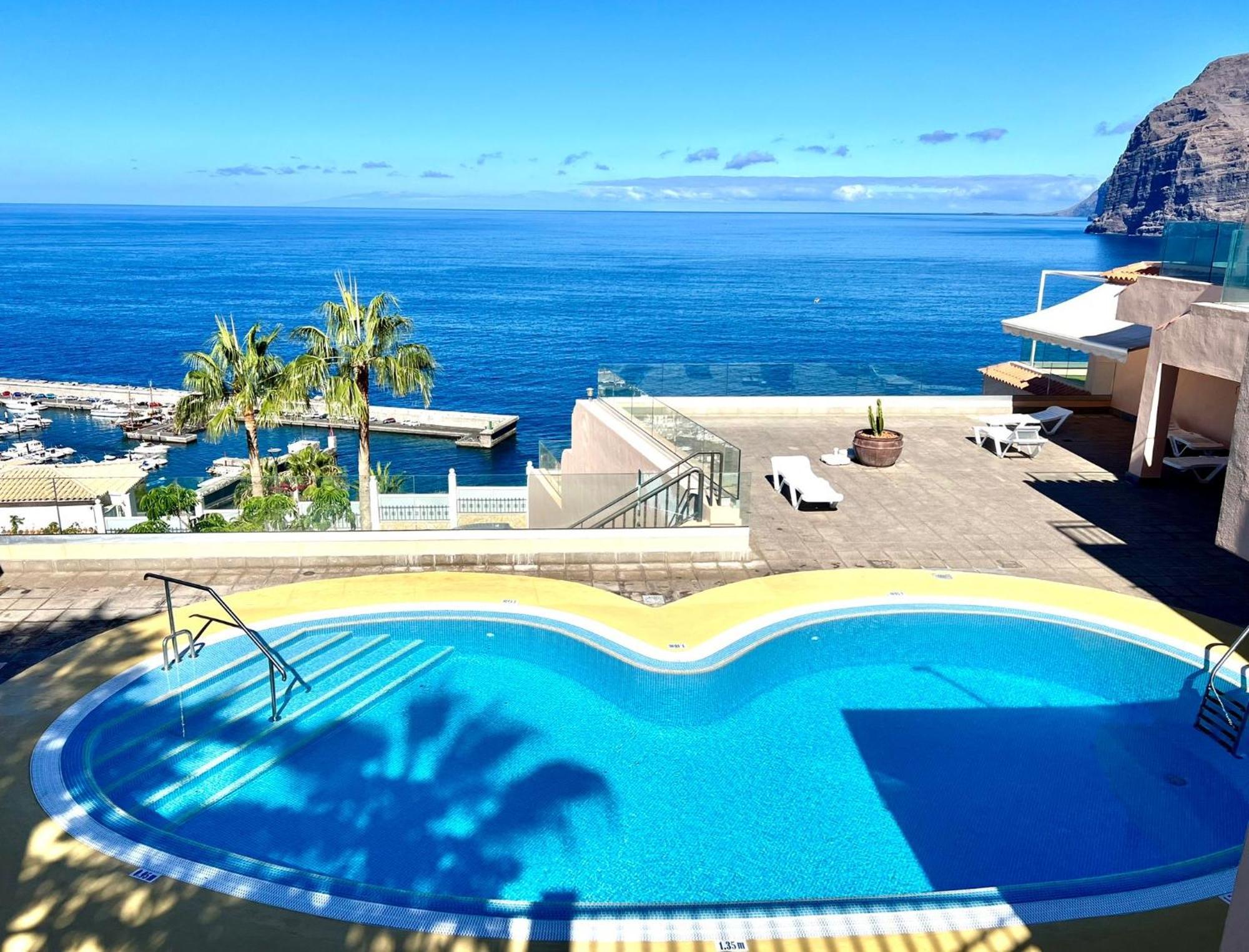 Apartamento Incleibles Vistas Al Oceano Y Piscina. Acantilado de los Gigantes Eksteriør bilde