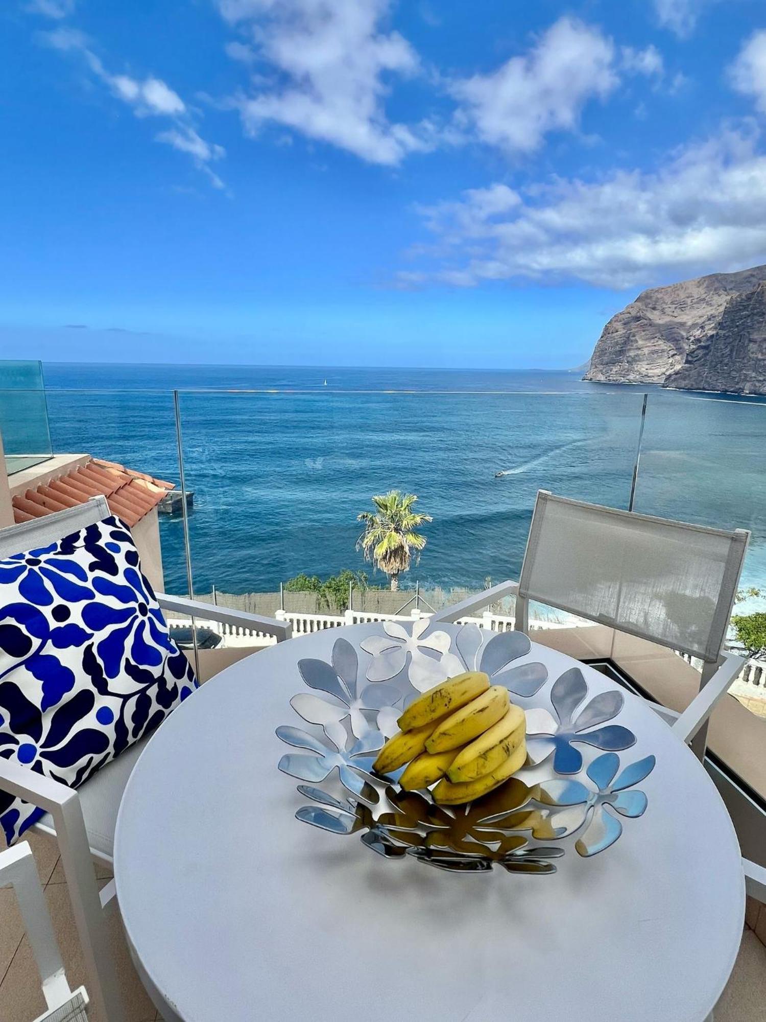 Apartamento Incleibles Vistas Al Oceano Y Piscina. Acantilado de los Gigantes Eksteriør bilde